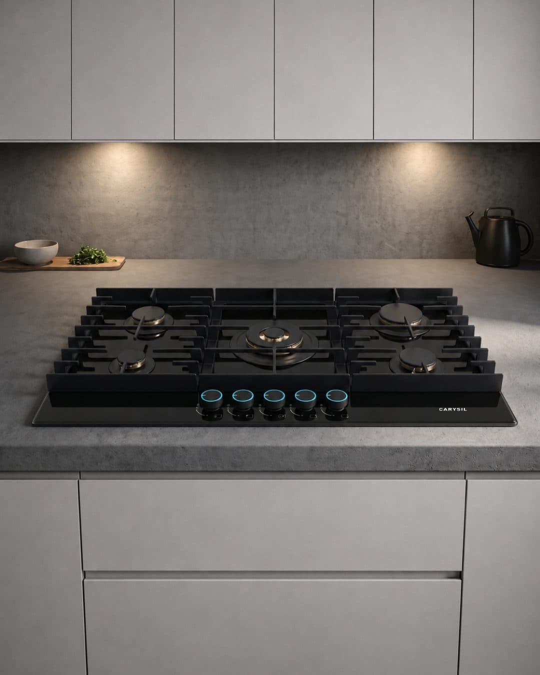 Carysil built-in gas cooktop